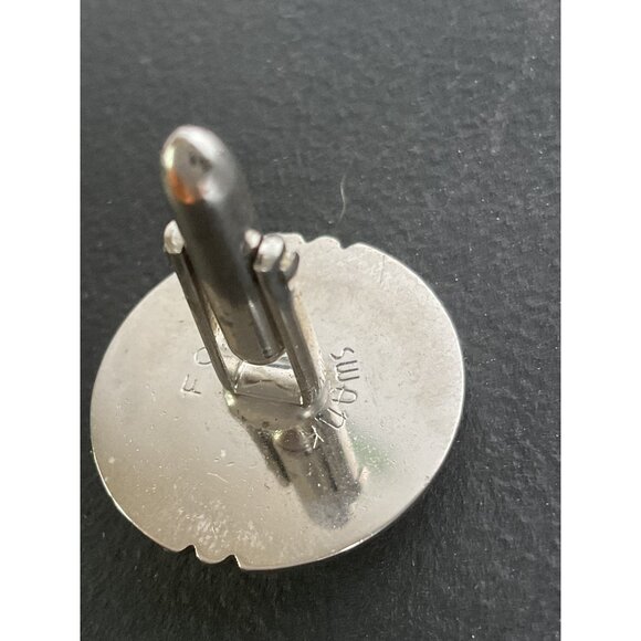 Vintage Swank Silver & Gold Tone Cufflinks - Picture 3 of 3